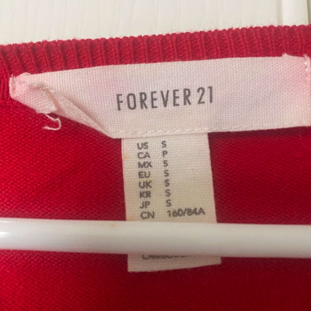 Red Cardigan - Picture 3 of 3